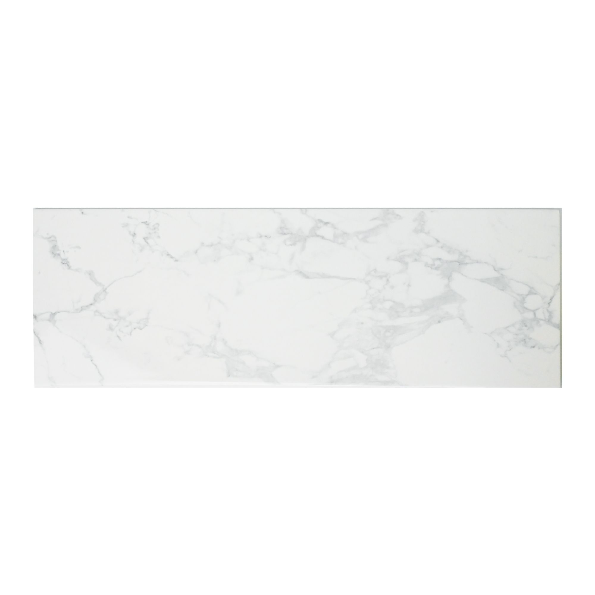 Lusso Black Gloss Marble effect Ceramic Wall & floor Tile, Pack of 5, (L)600mm (W)300mm