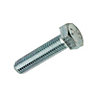 M16 High tensile steel Set screw (L)100mm, Pack of 25