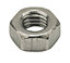 M4 A2 stainless steel Hex Nut, Pack