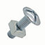 M5 Roofing bolt & nut (L)20mm, Pack of 10
