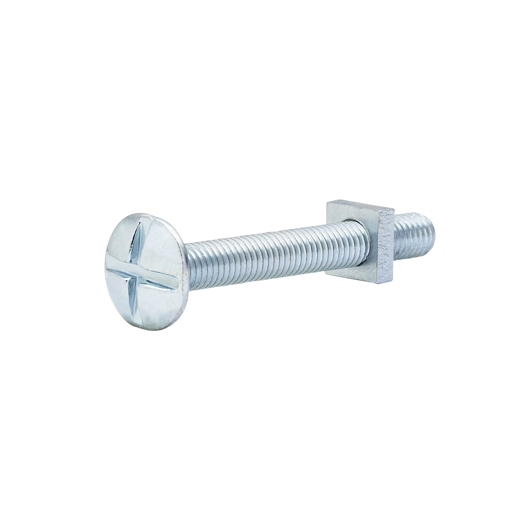 M5 Roofing bolt & nut (L)40mm, Pack of 10