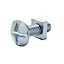 M6 Roofing bolt & nut (L)20mm, Pack of 10