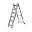 Mac Allister 0.39m Aluminium Combination Ladder