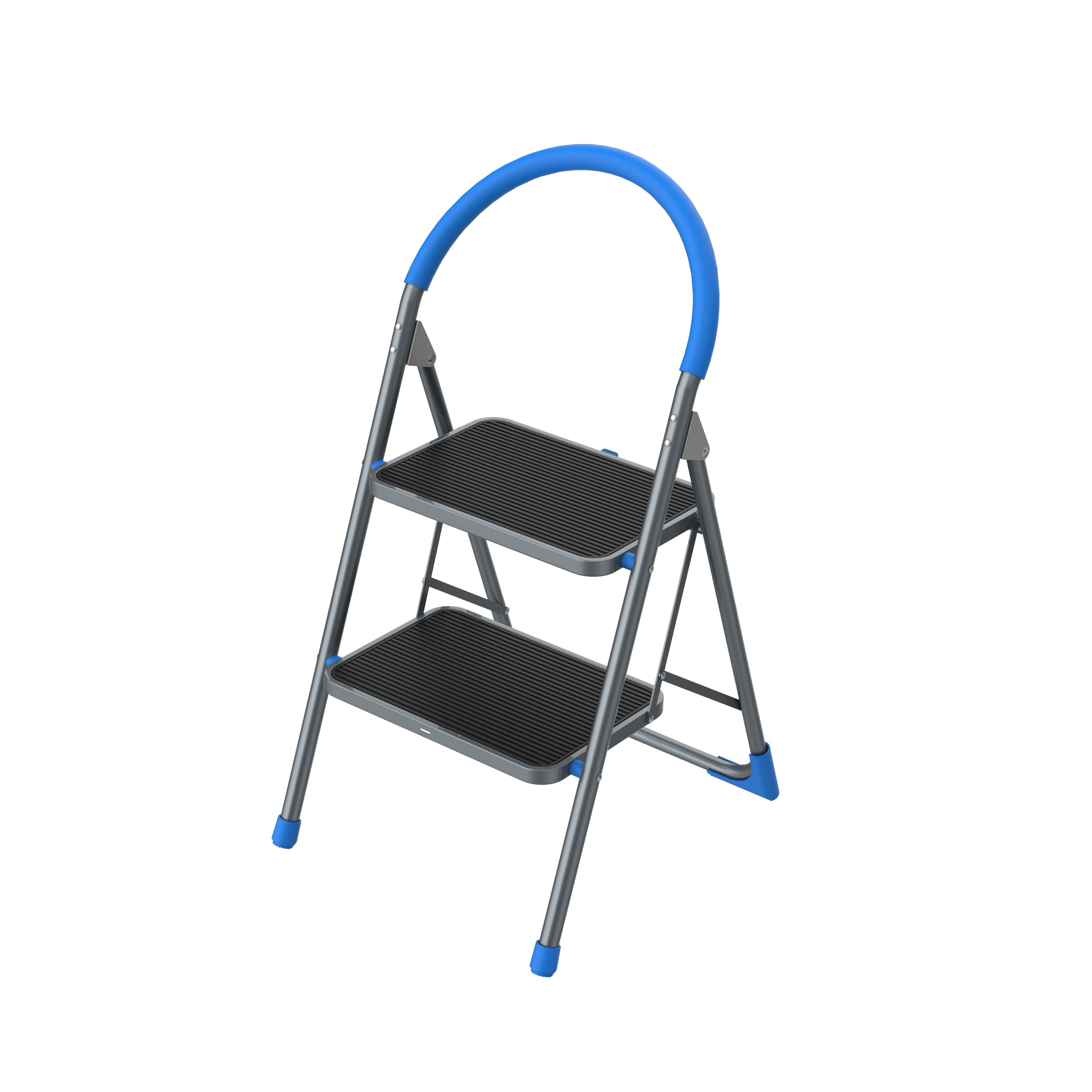 Plastic fold up shop step stool