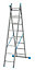 Mac Allister 2-way 3.35m Aluminium Combination Ladder