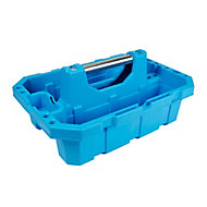 Mac Allister 20" Plastic 2 compartment Tool caddy