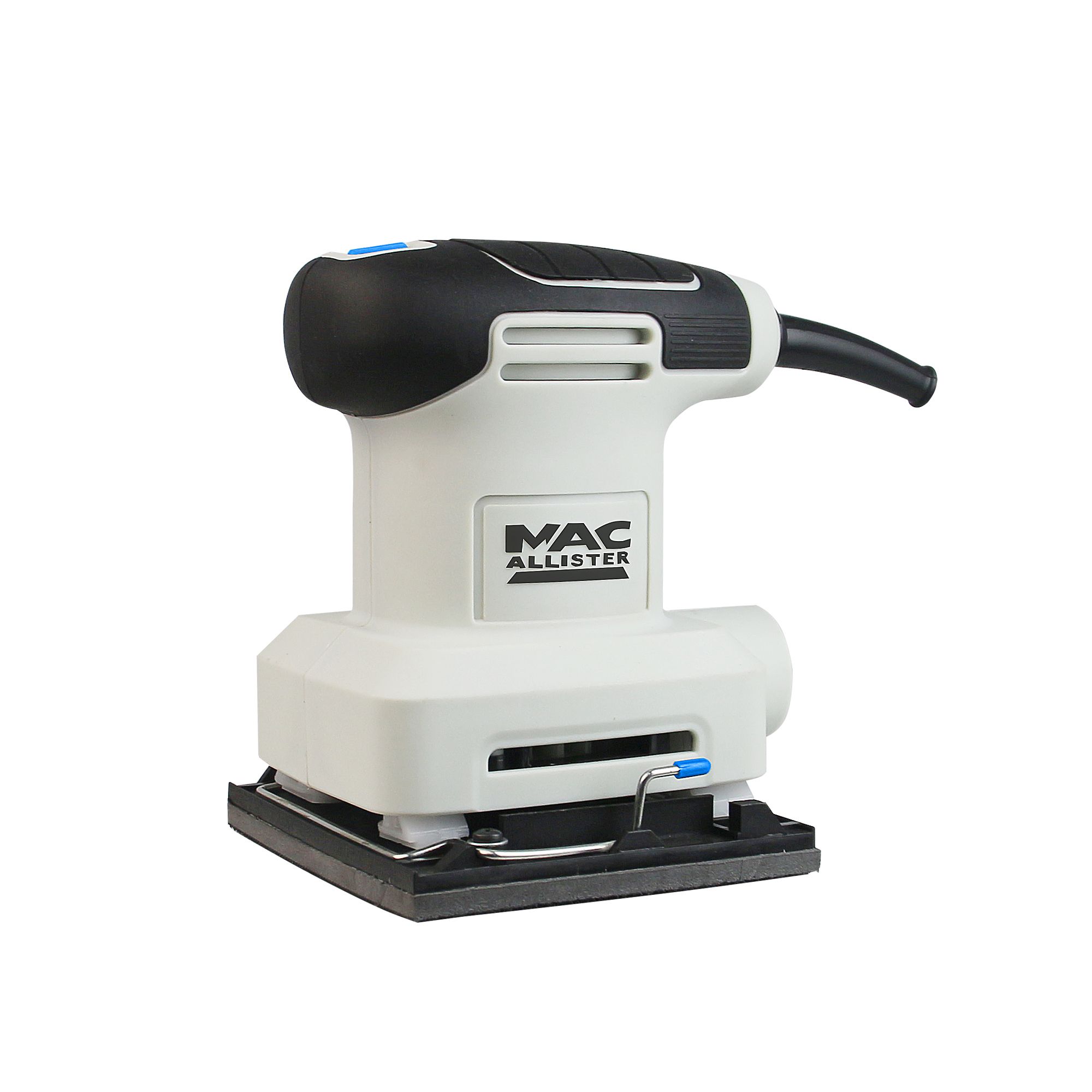 Mac allister meos300 125mm best sale electric random orbit sander 240v