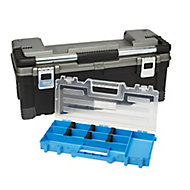 Mac Allister 26" Plastic 1 compartment Toolbox