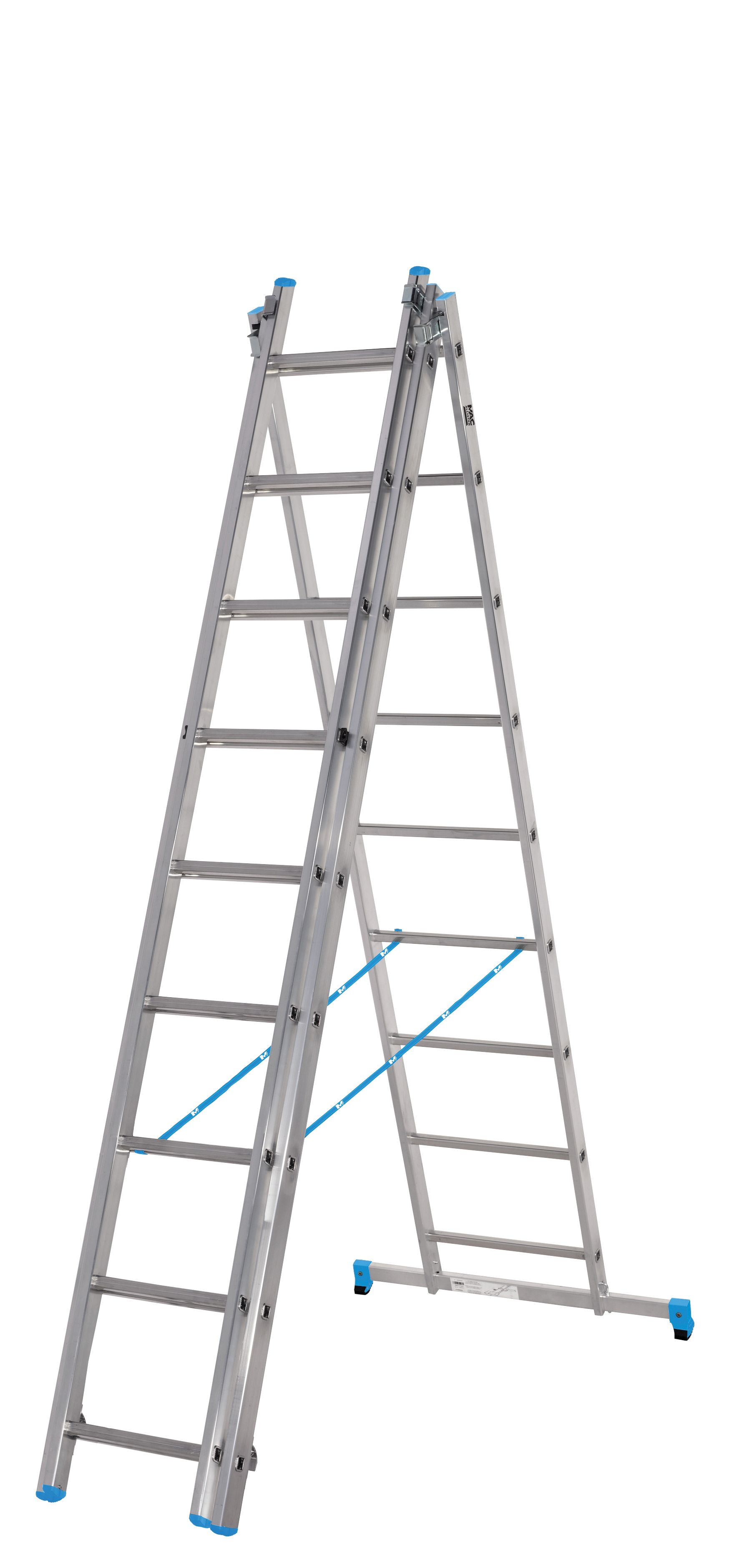 Mac allister 8 tread telescopic ladder online