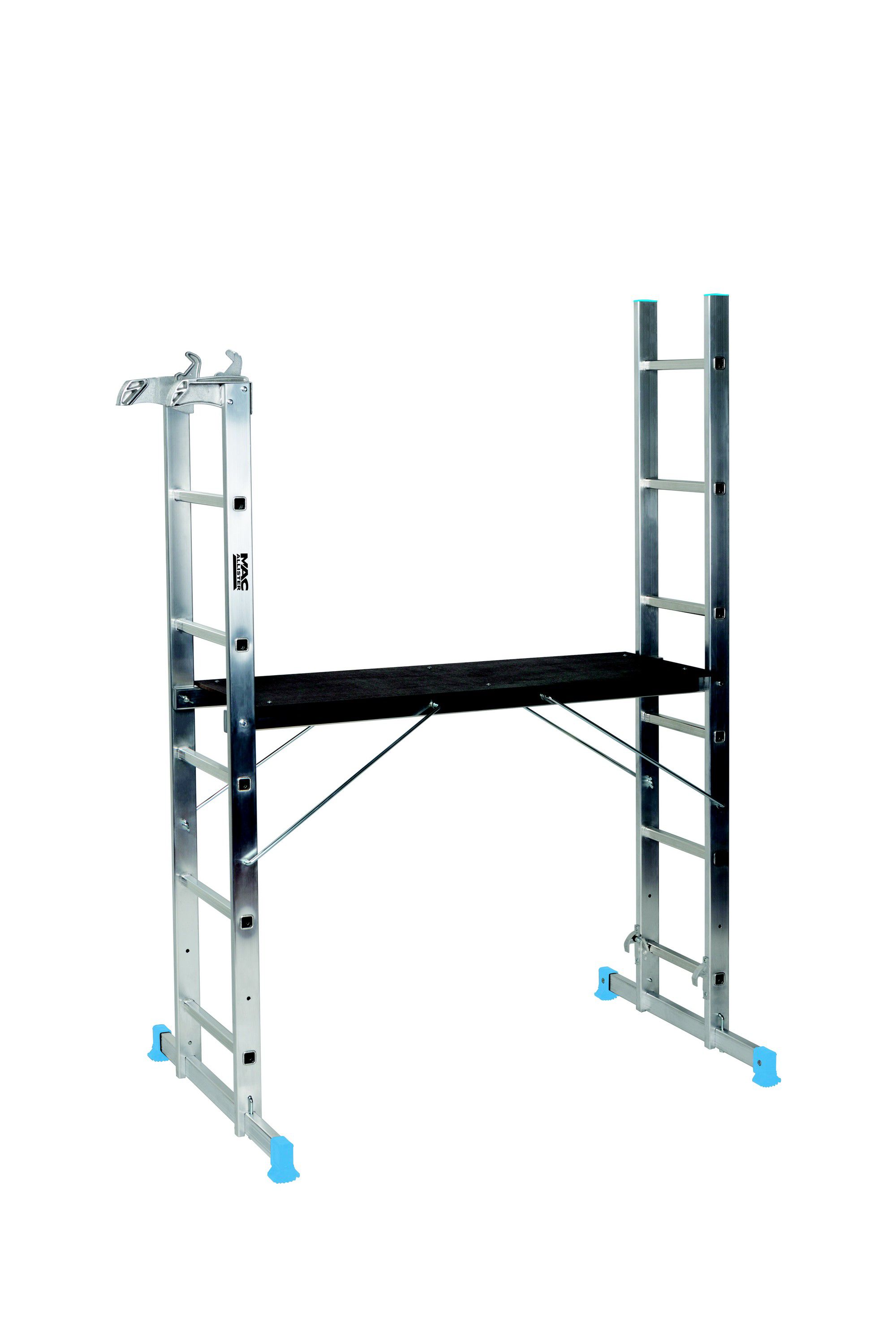 Mac Allister 3-way Aluminium Combination Ladder