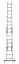 Mac Allister 3-way Aluminium Combination Ladder