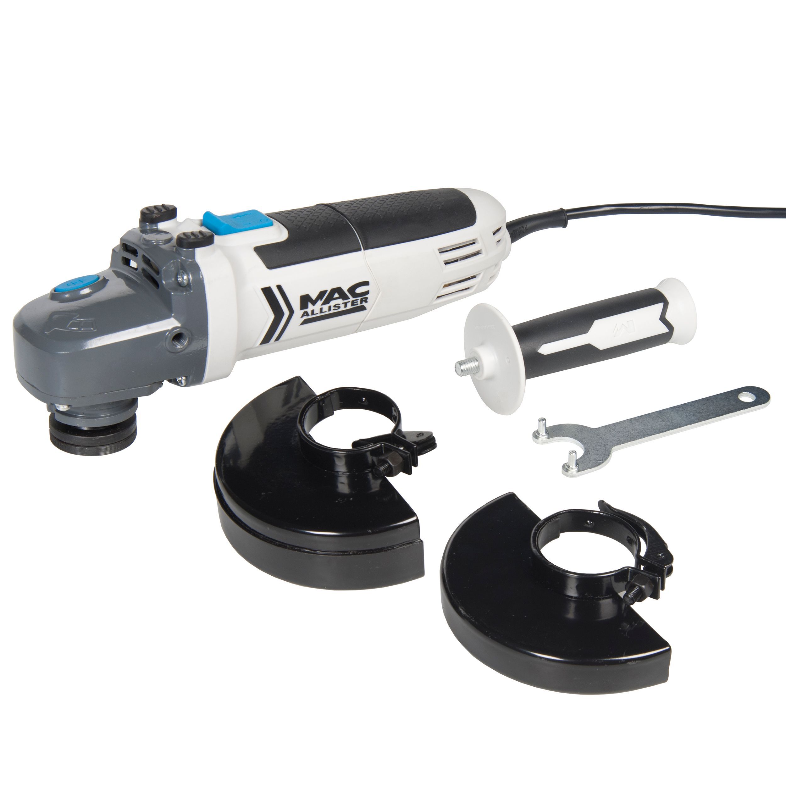 Mac Allister 750W 240V 115mm Corded Angle grinder - MSAG750 - Refurbished