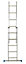 Mac Allister Aluminium Combination Ladder