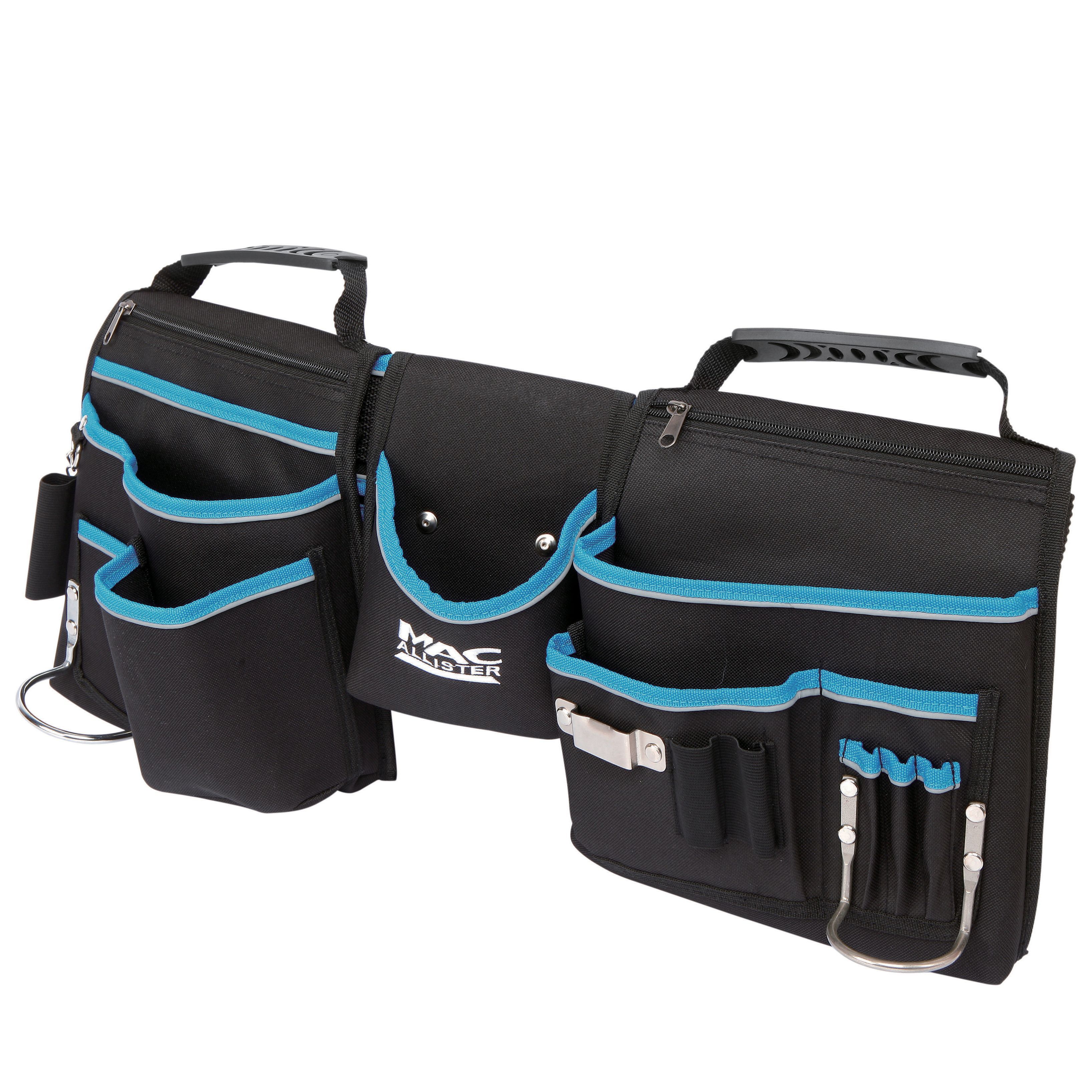 Mac Allister Black blue Double pouch with belt 38 48