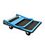 Mac Allister Black & blue Foldable Platform trolley, 300kg capacity