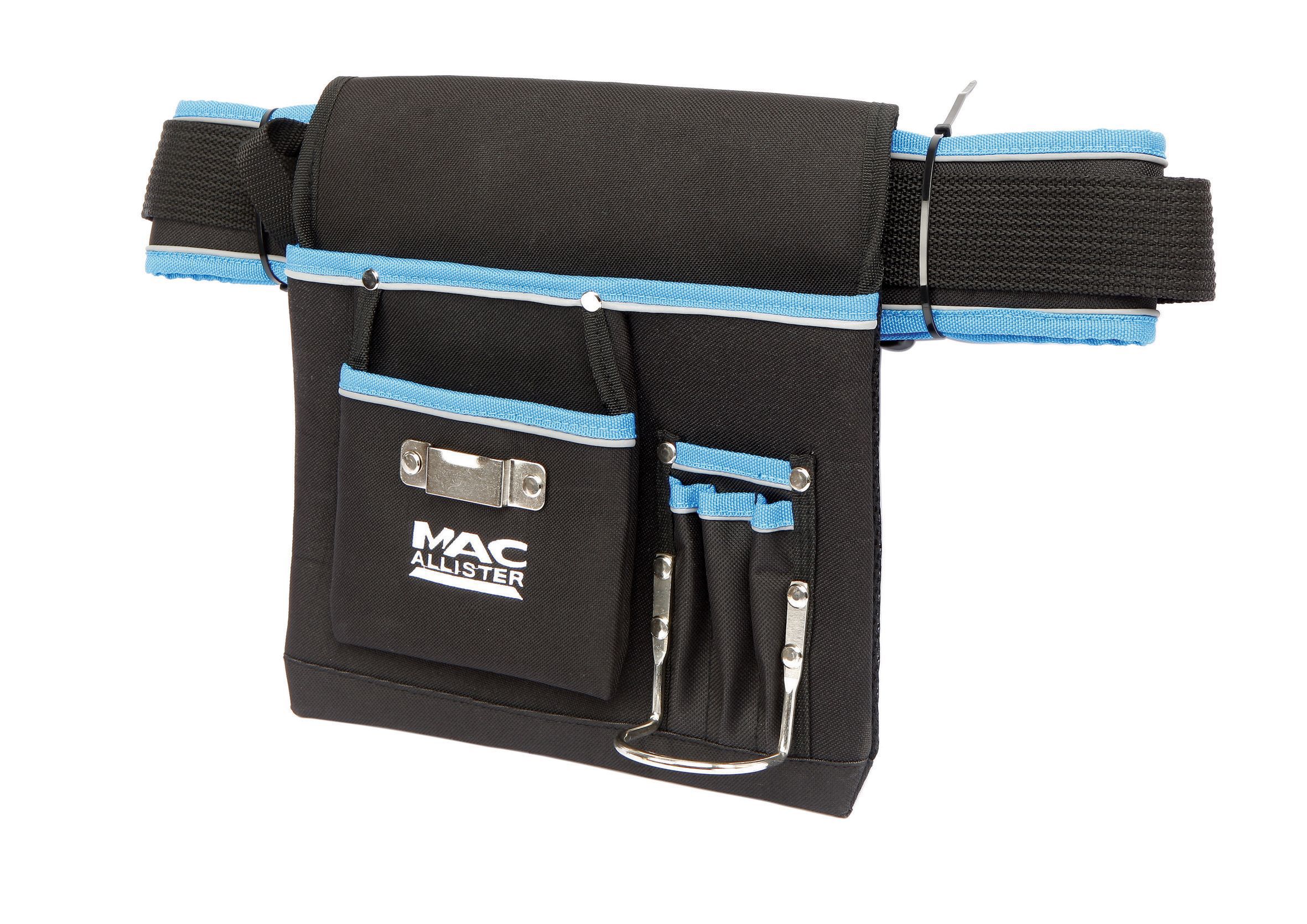 Single pouch tool belt store