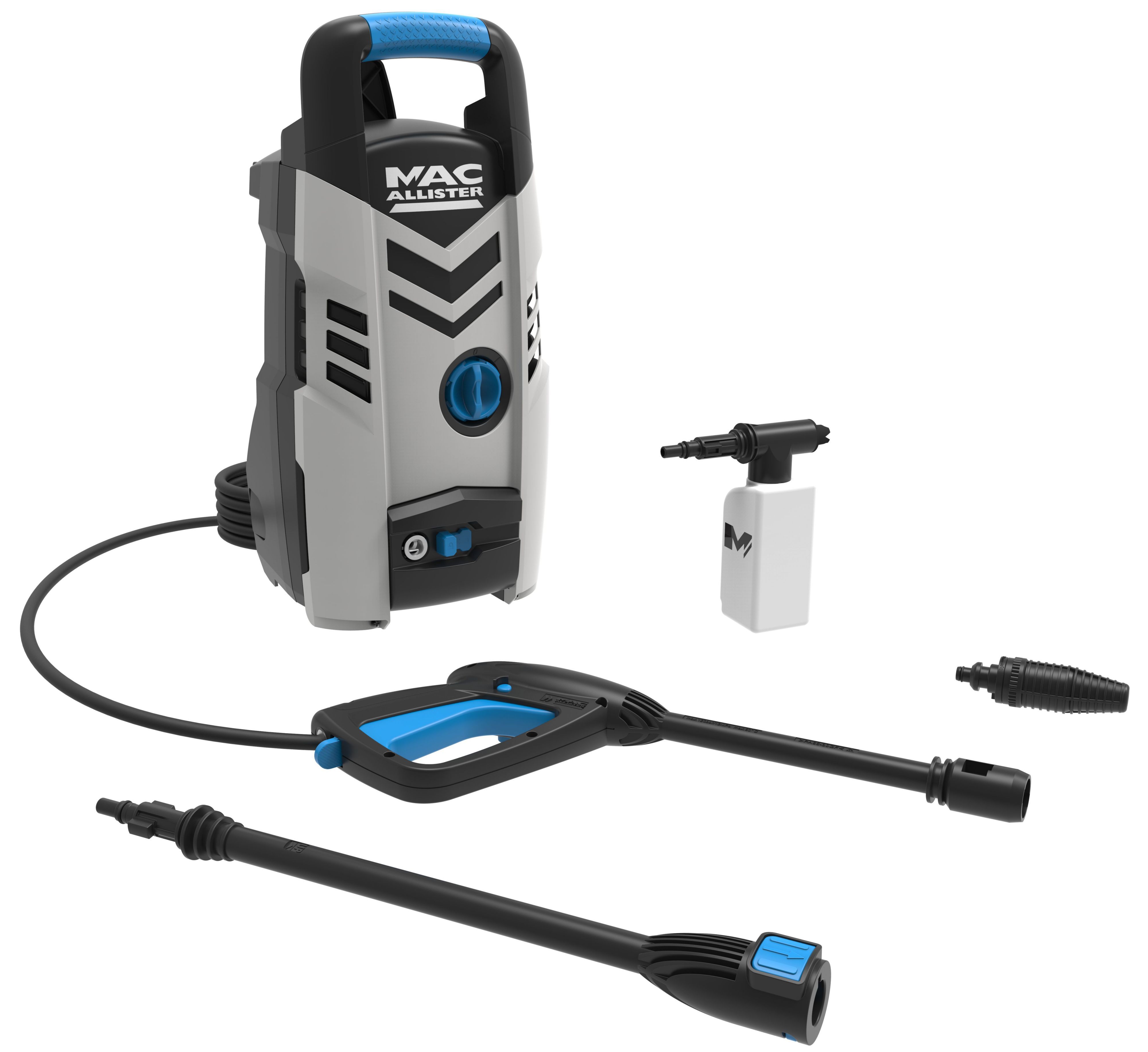 Mac Allister Corded Pressure washer 1.3kW MPWP100D 3