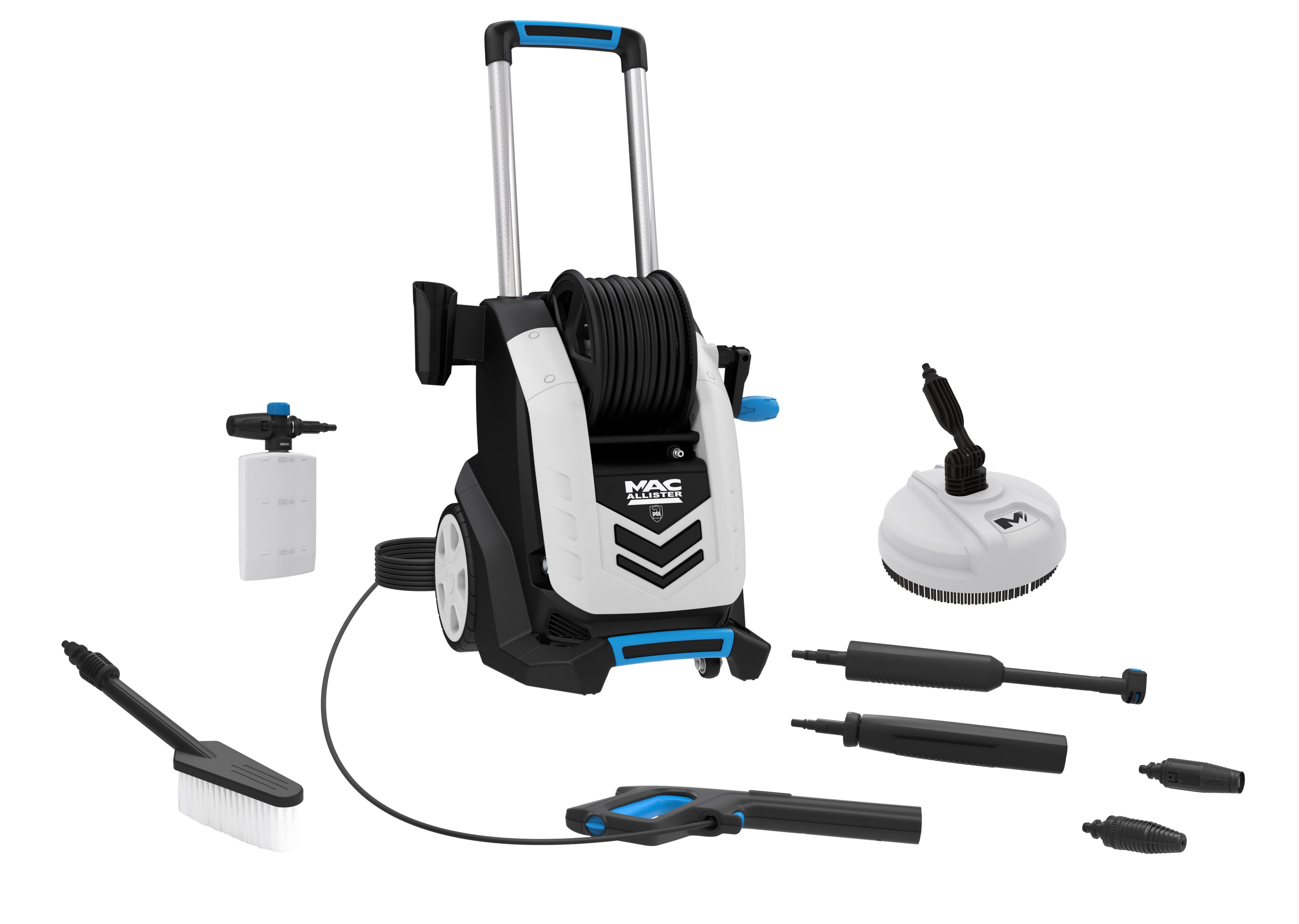 Mac allister hot sale pressure washer 1800w