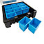 Mac Allister HD 400 Black & blue 12 compartment Tool organiser