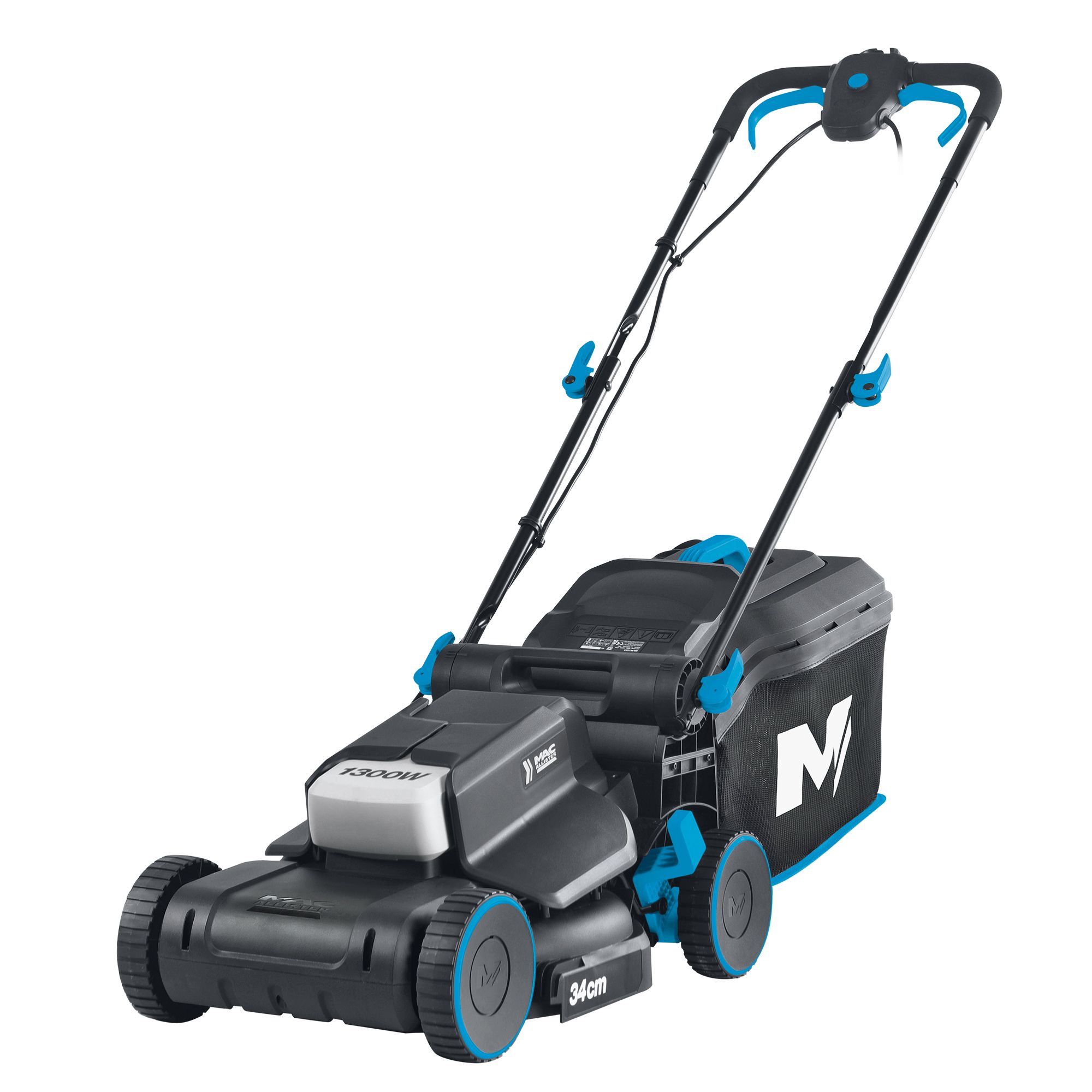 Mac Allister MLMP1200-2 Corded Push Lawnmower