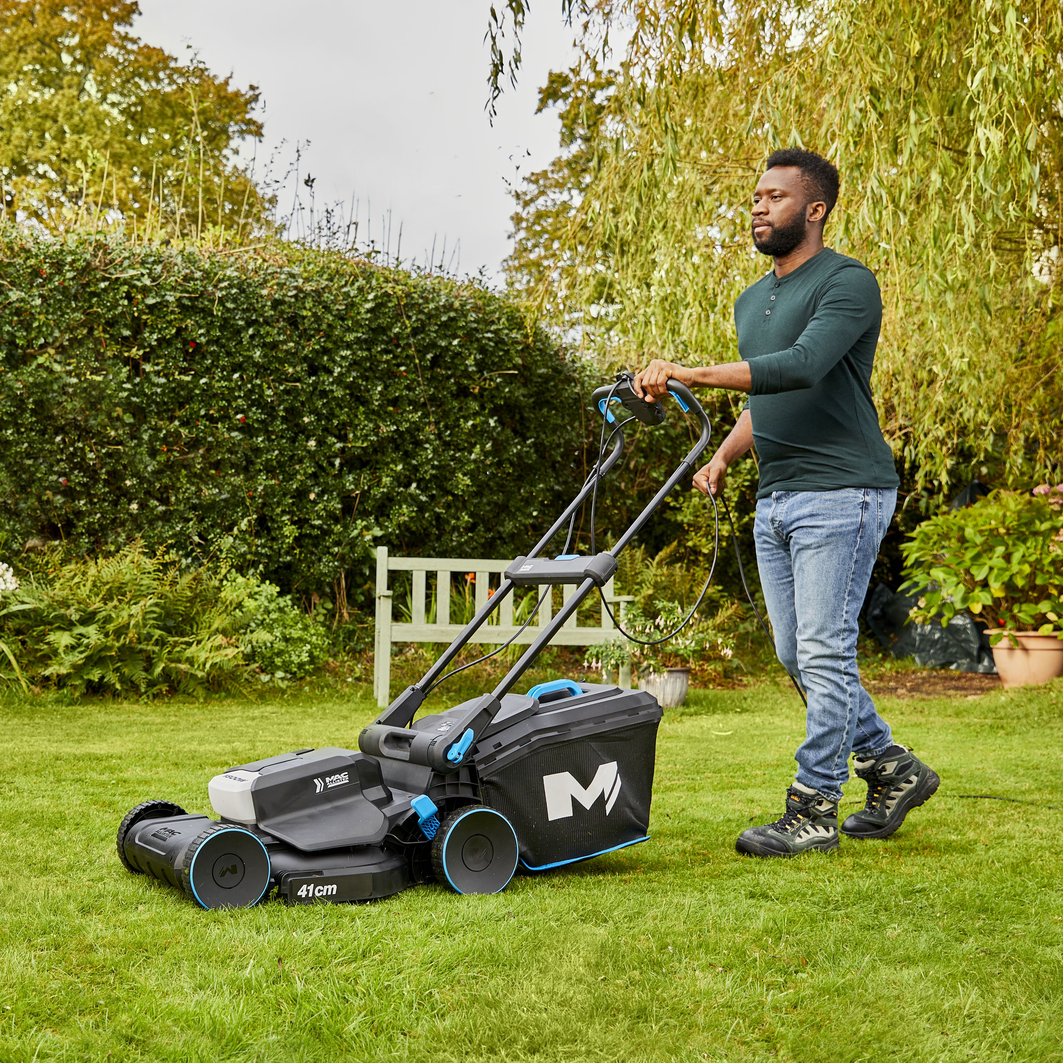 Macallister cordless lawnmower hot sale