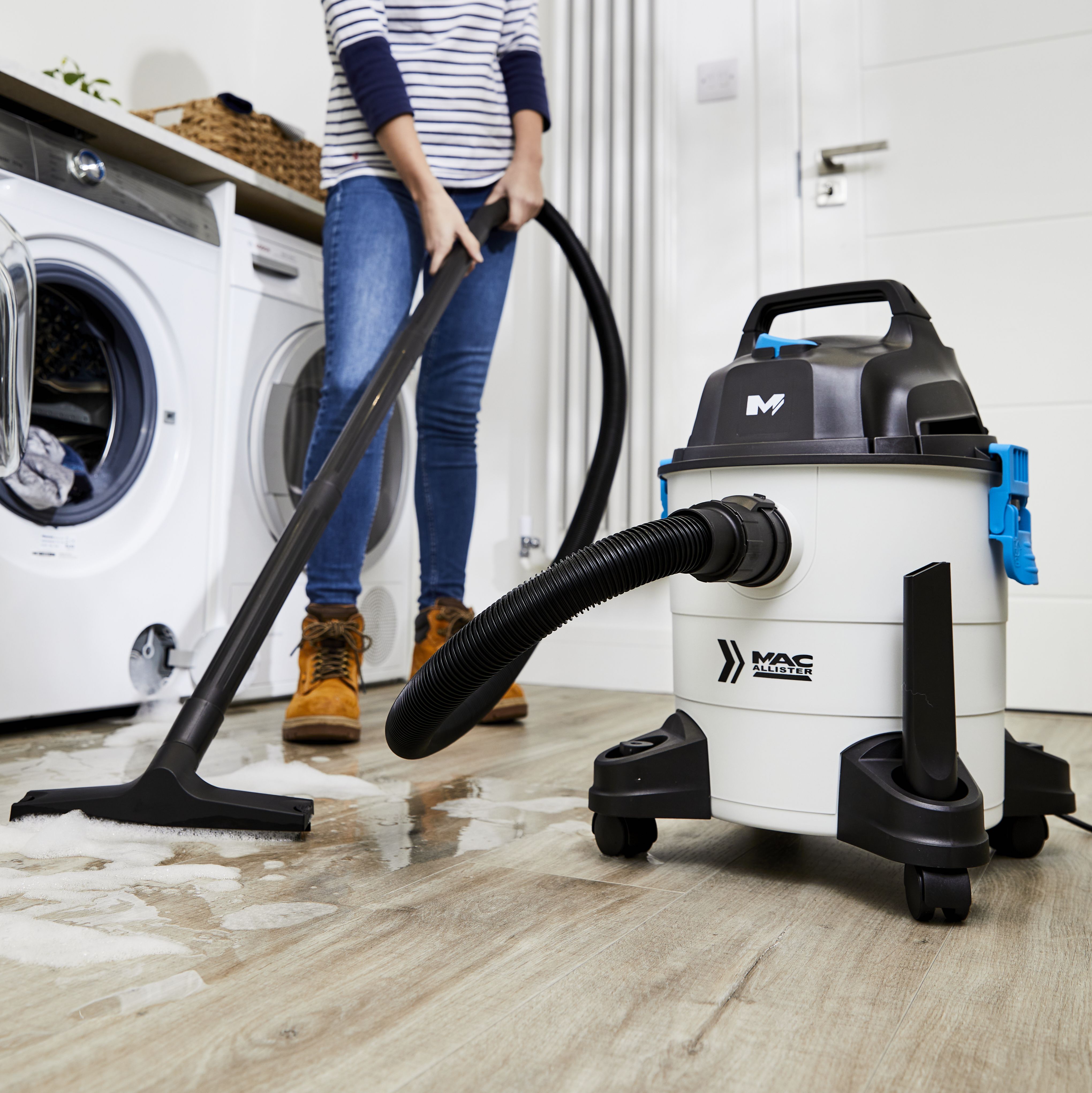 Mac Allister MWDV 16 L A Corded Wet dry vacuum 16.00L Tradepoint