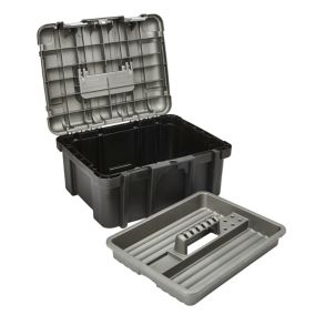 Mac Allister Plastic 1 compartment Power tool case