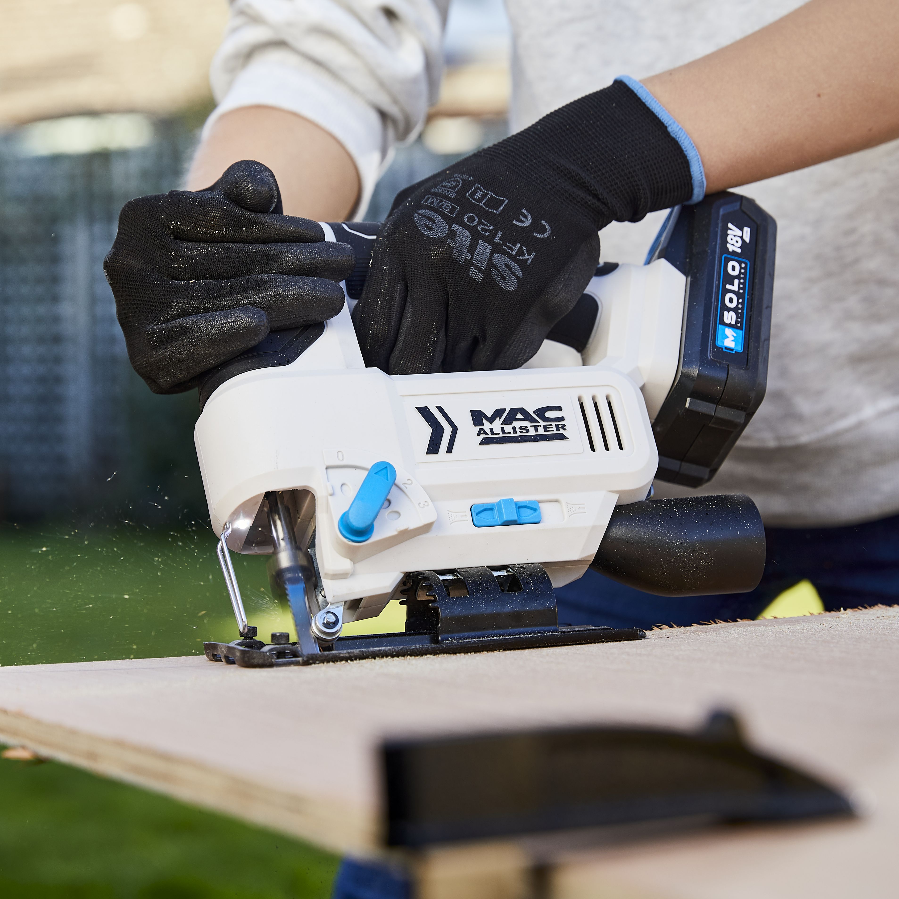 Mac Allister Solo 18V Cordless Jigsaw MJS18 Li Bare unit Tradepoint