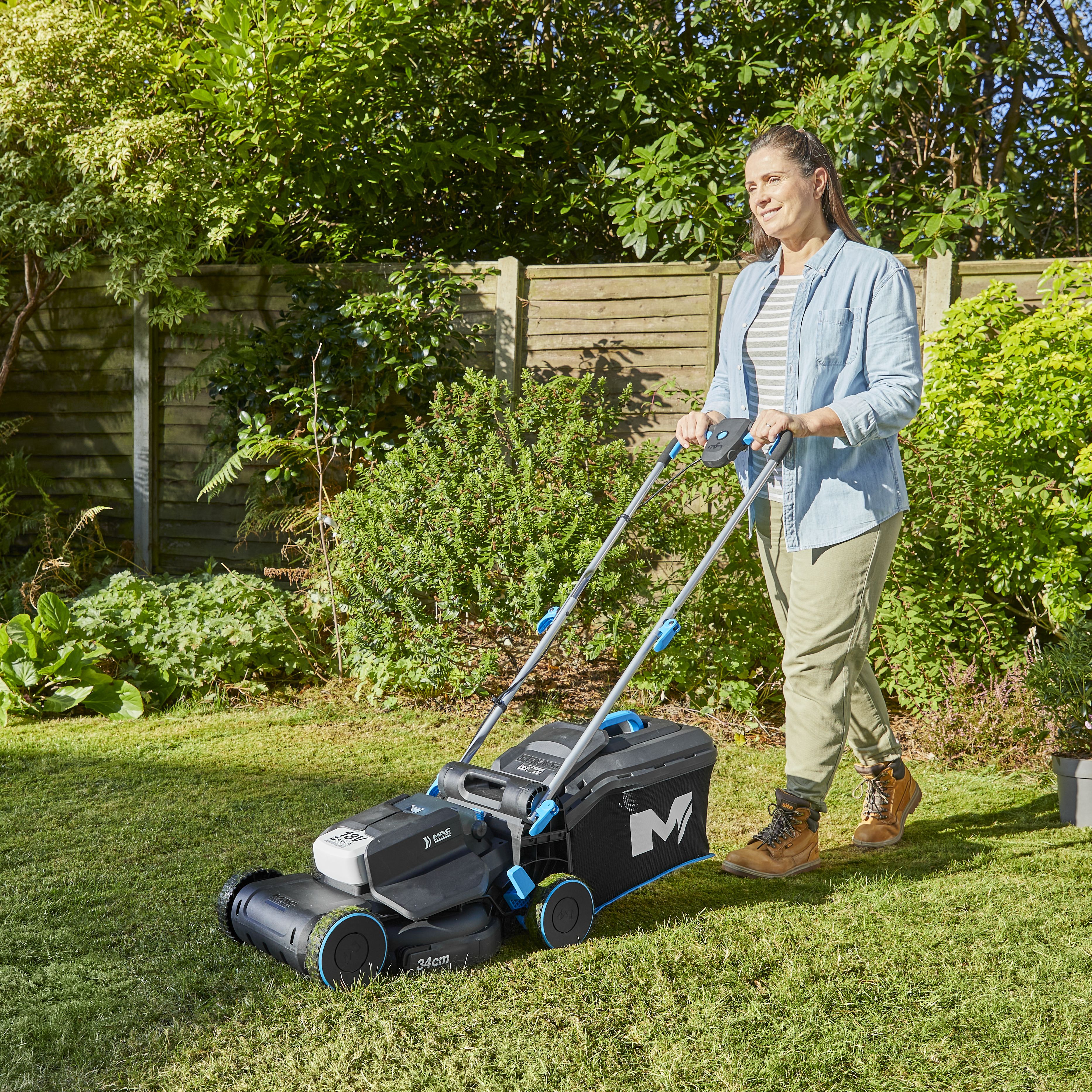 Mac Allister Solo MLM1835 Li Cordless 18V Rotary Lawnmower Tradepoint