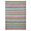 Macayla Striped Multicolour Rug 170cmx120cm