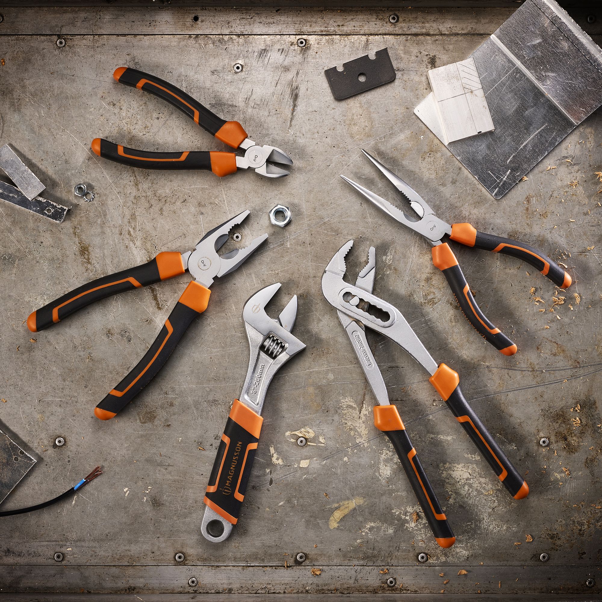 Magnusson 5 piece Pliers set