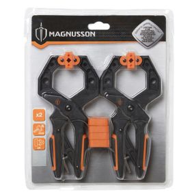 Magnusson 50mm Bar clamp, Pack of 2