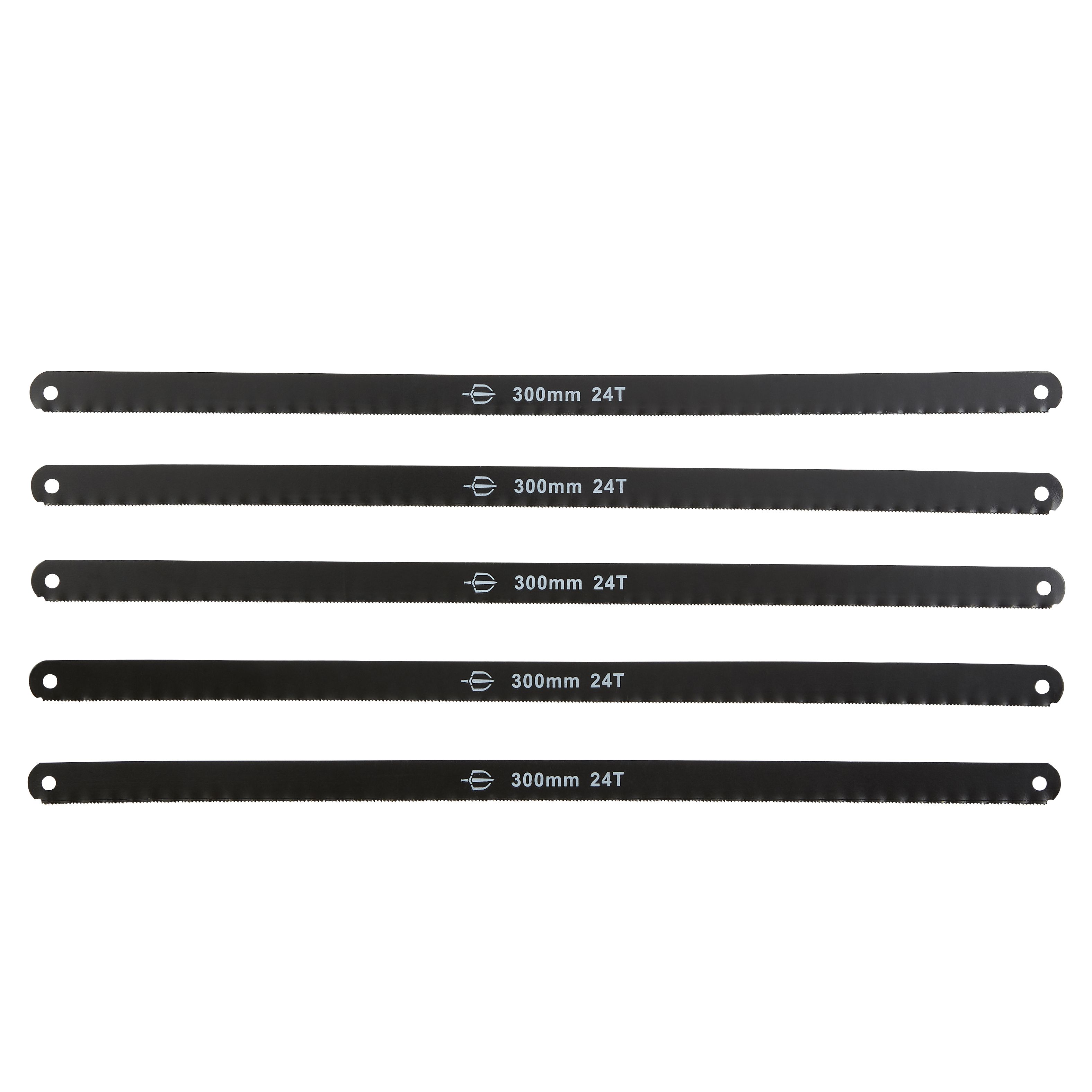 Magnusson Carbon steel Hacksaw blade 24 TPI (L)310mm, Pack of 5