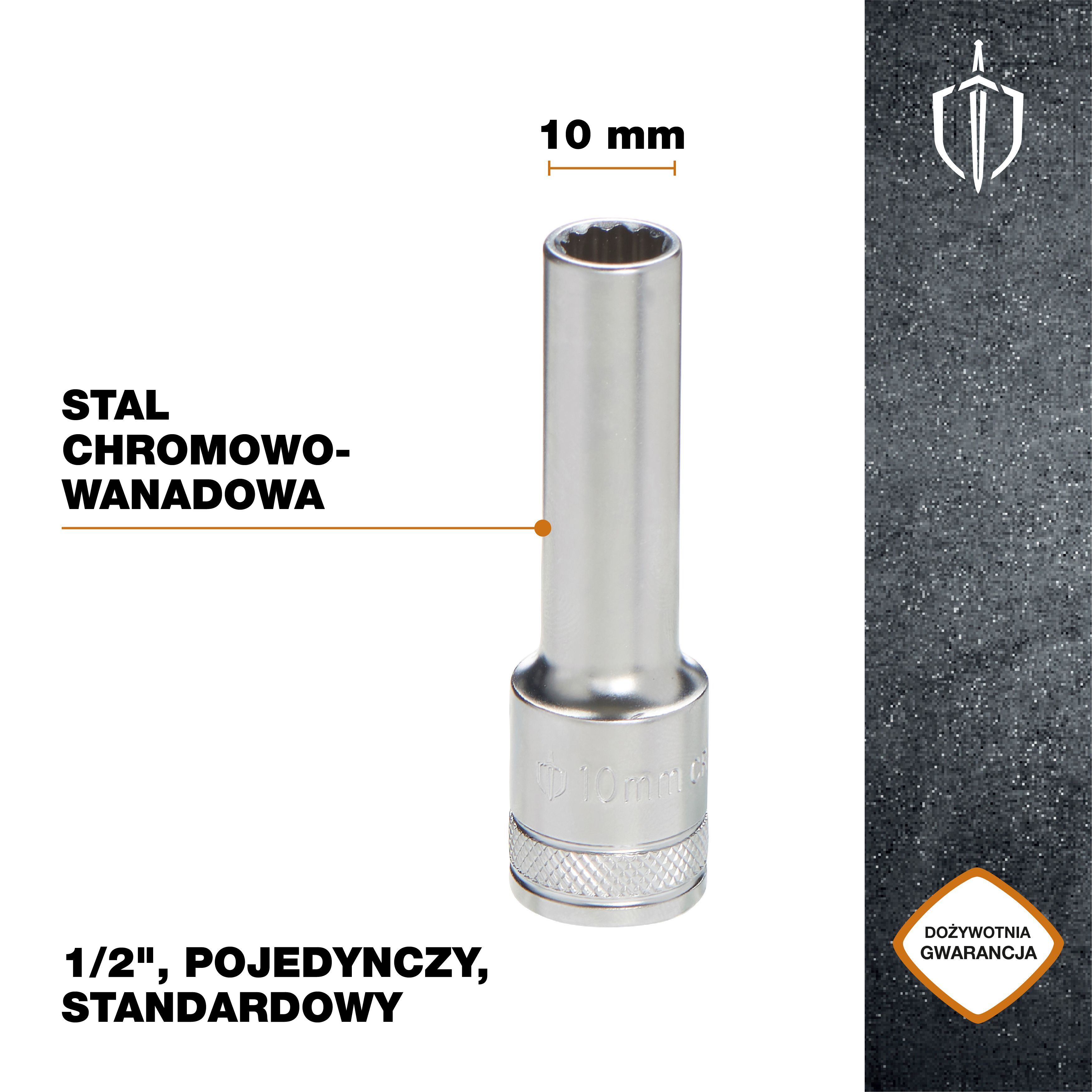 Magnusson ½" Deep Socket 10mm