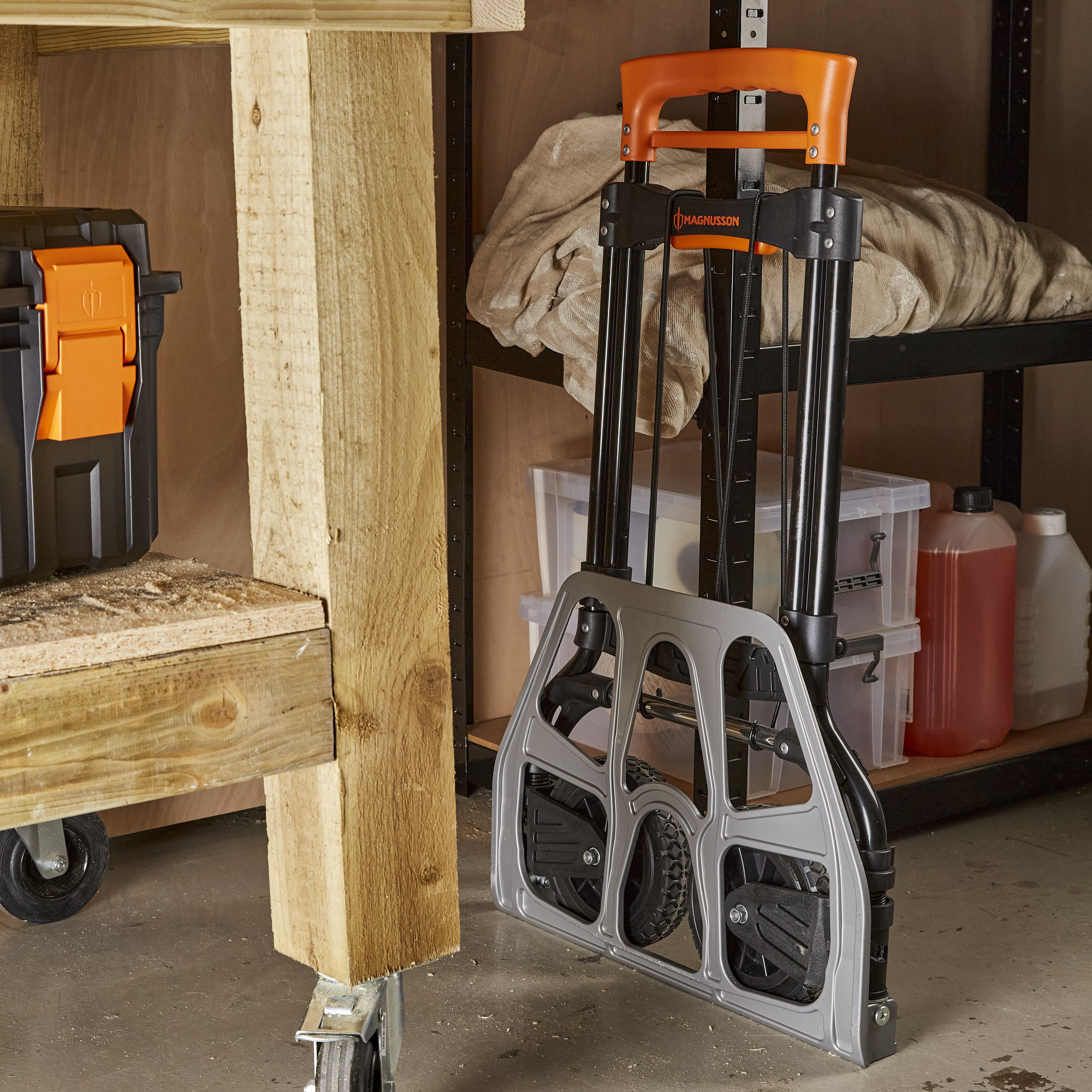 Magnusson Foldable Hand truck, 120kg capacity