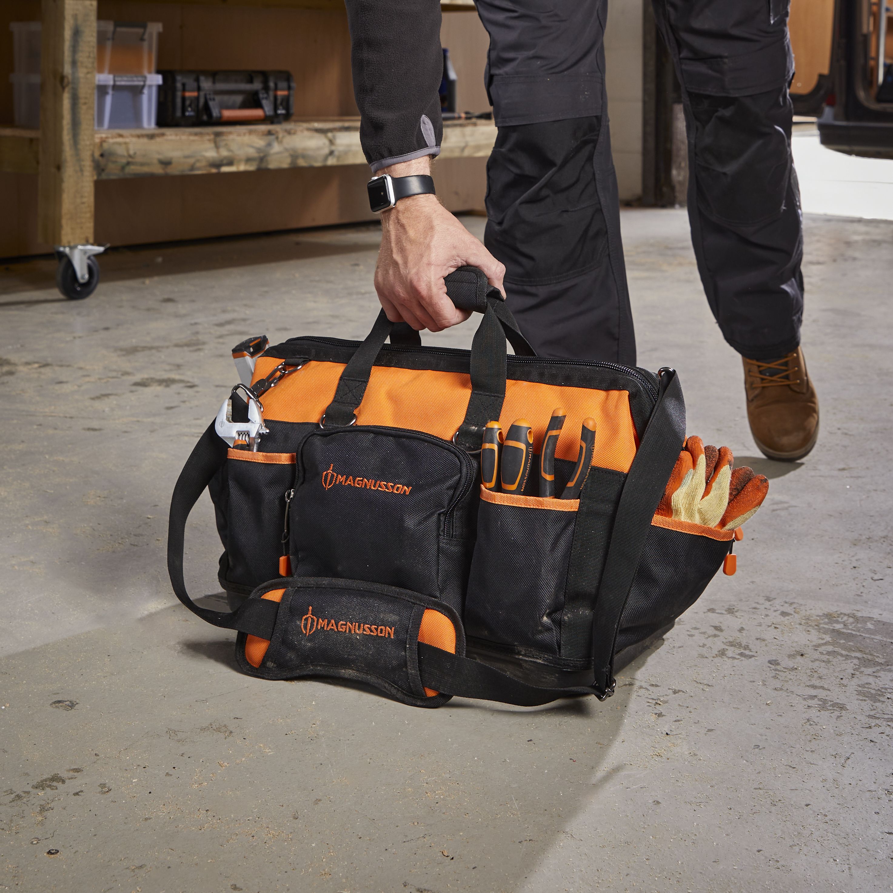 Magnusson Hard base tool bag (L)500mm