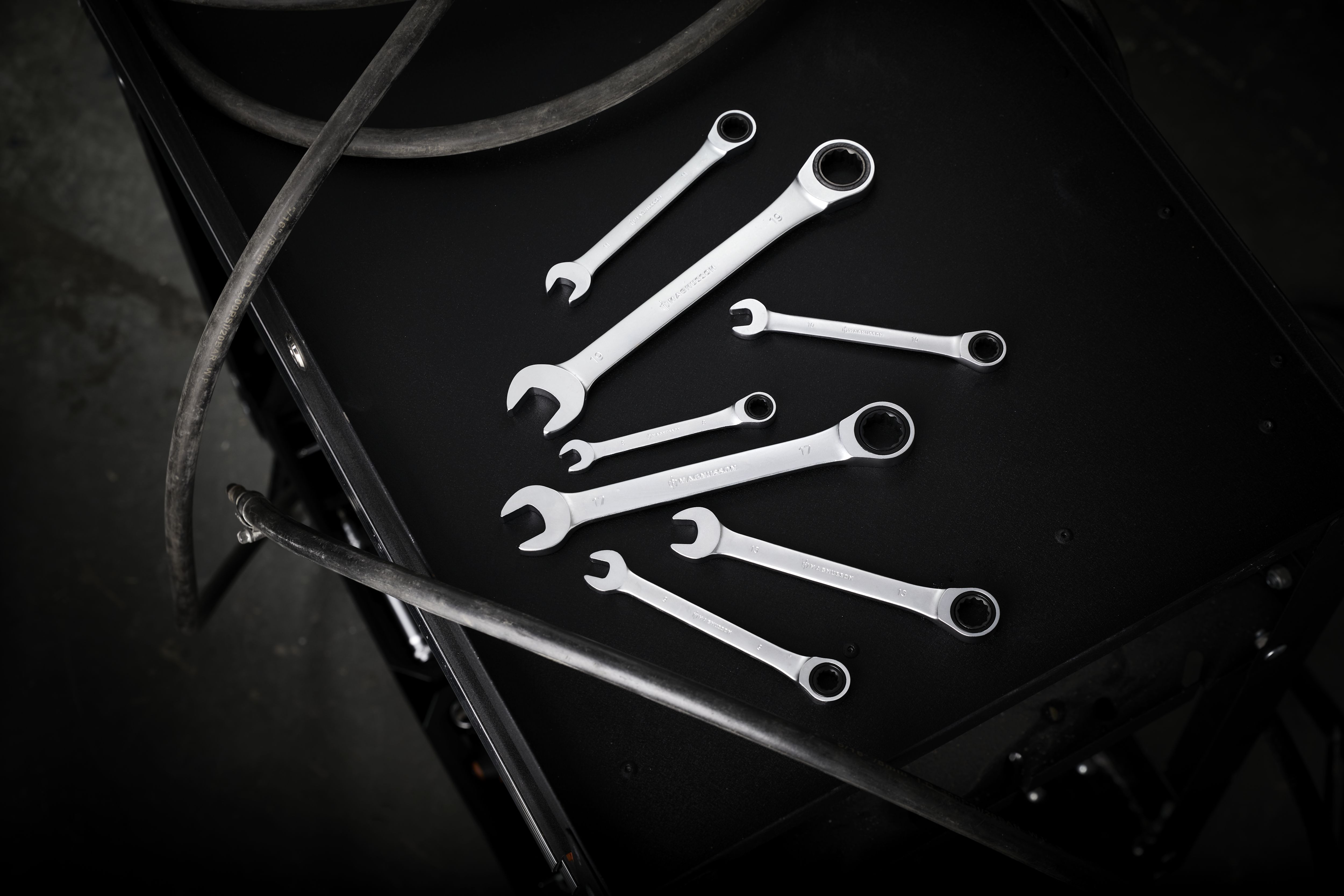Magnusson Ratchet spanners, Set of 7
