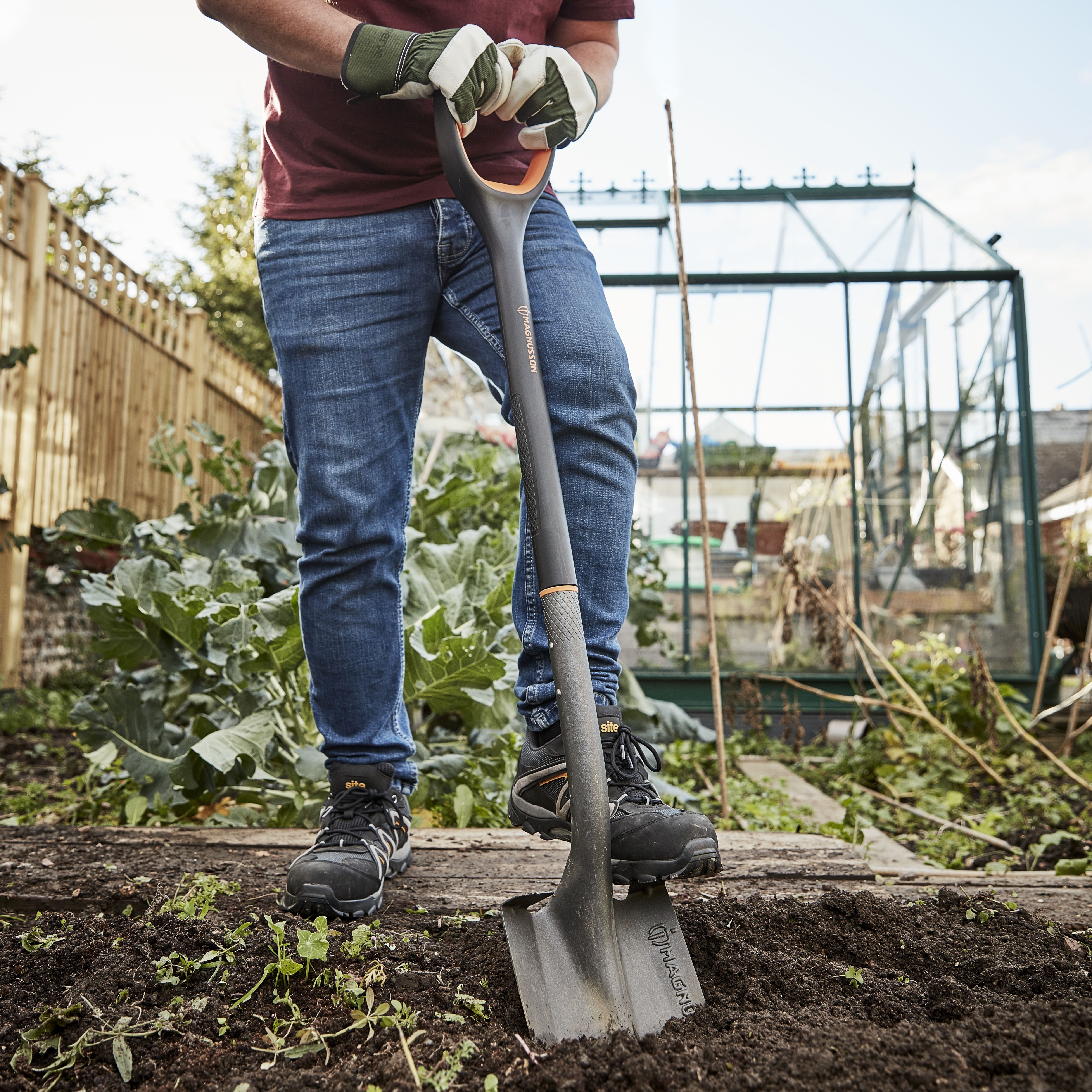 Magnusson Square Digging Spade