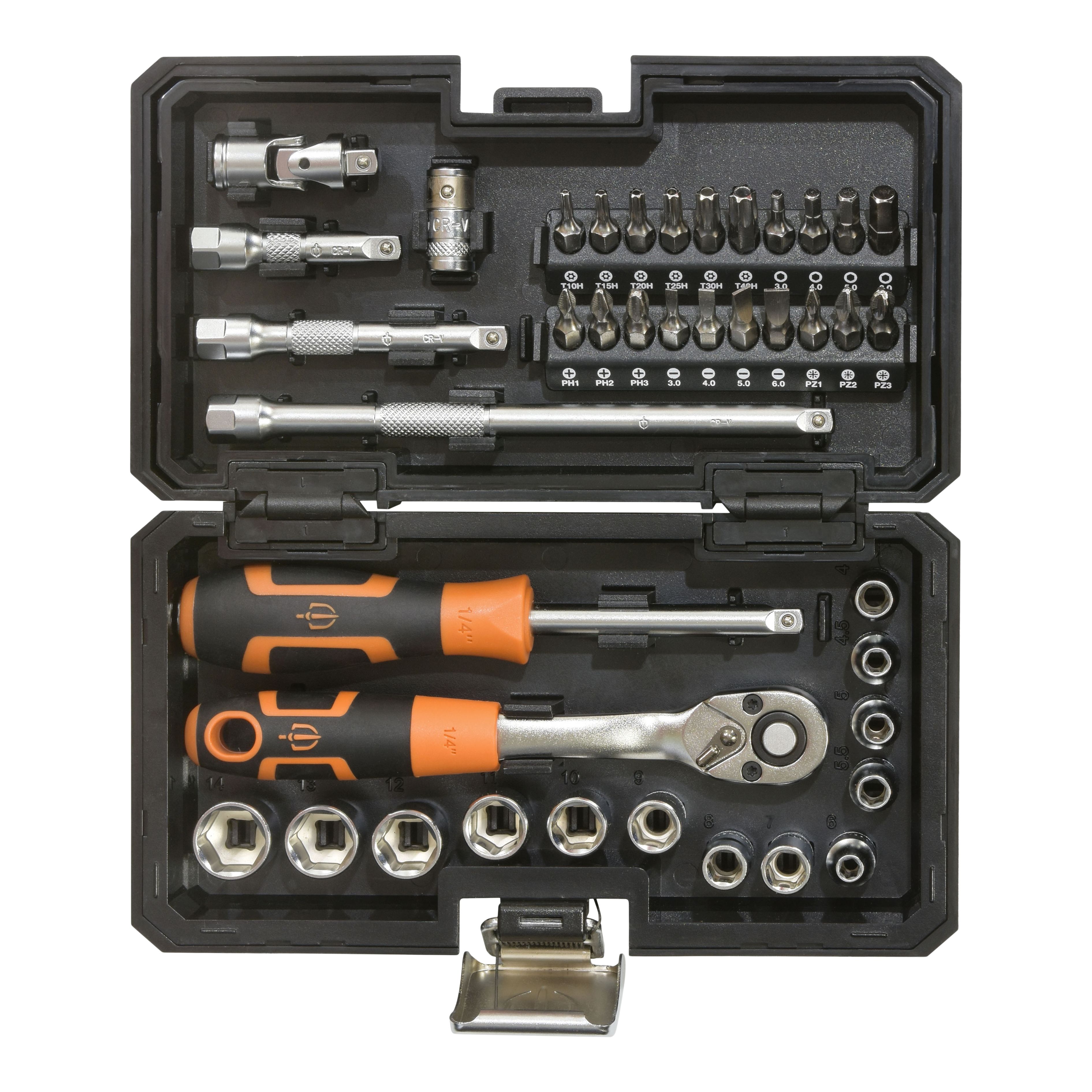 Magnusson ¼" Standard Socket set (40 piece)