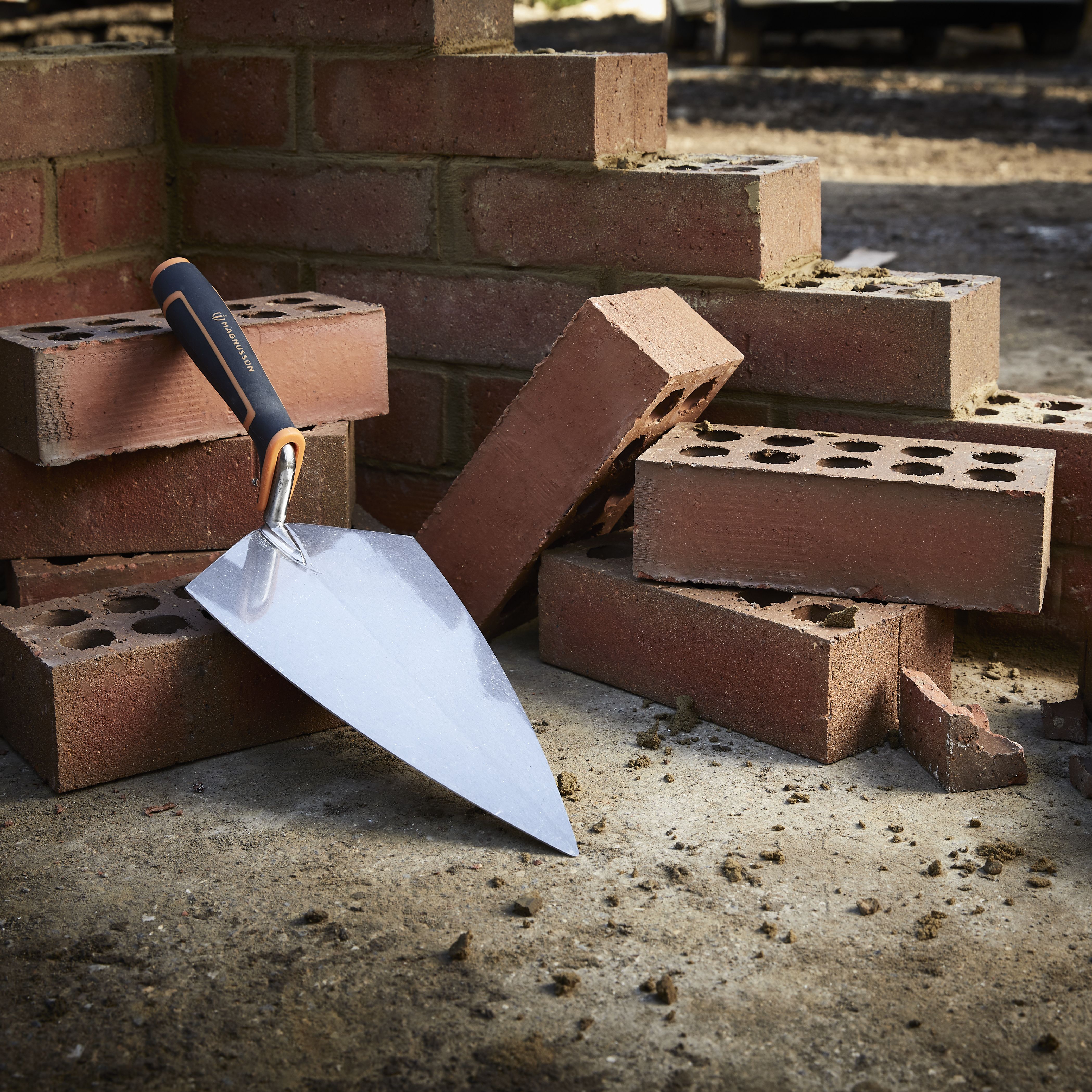 Magnusson Steel Brick trowel (L)275mm (W)140mm