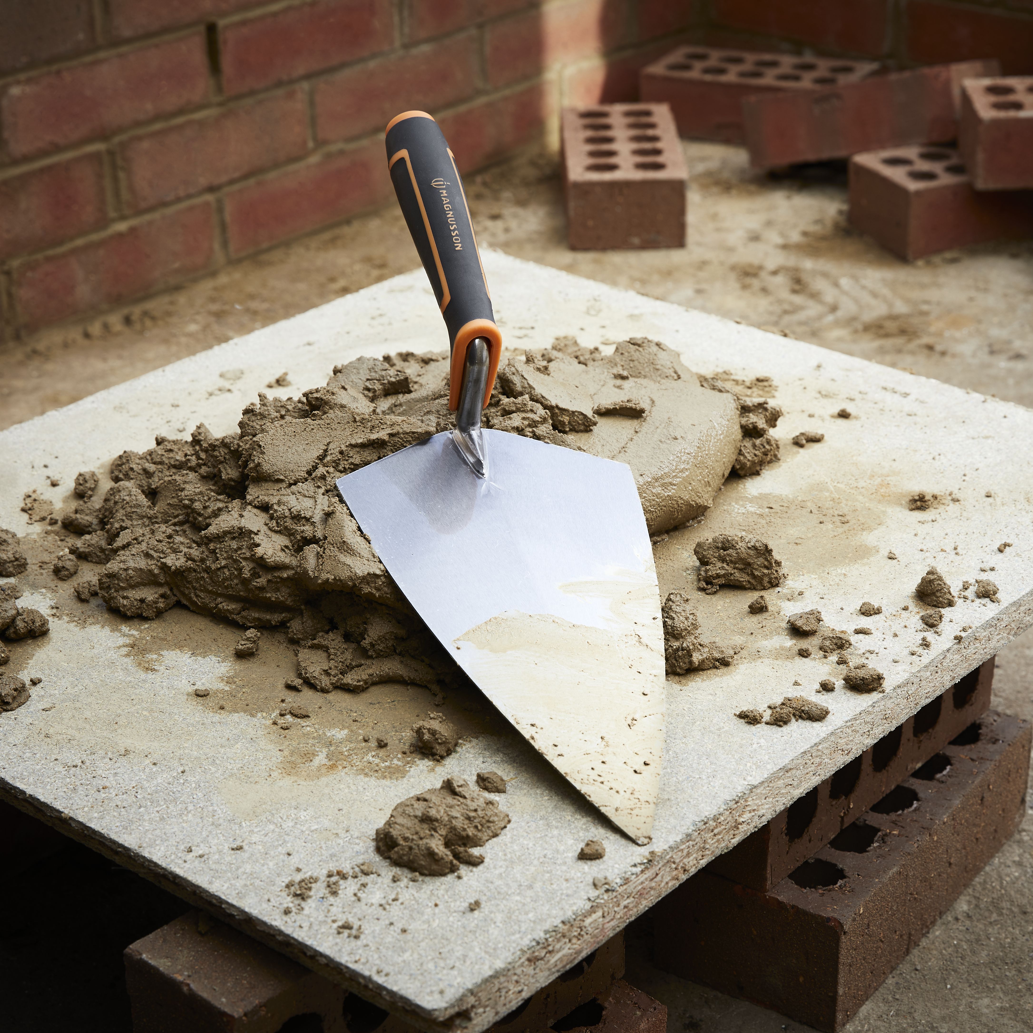Magnusson Steel Brick trowel (L)275mm (W)140mm