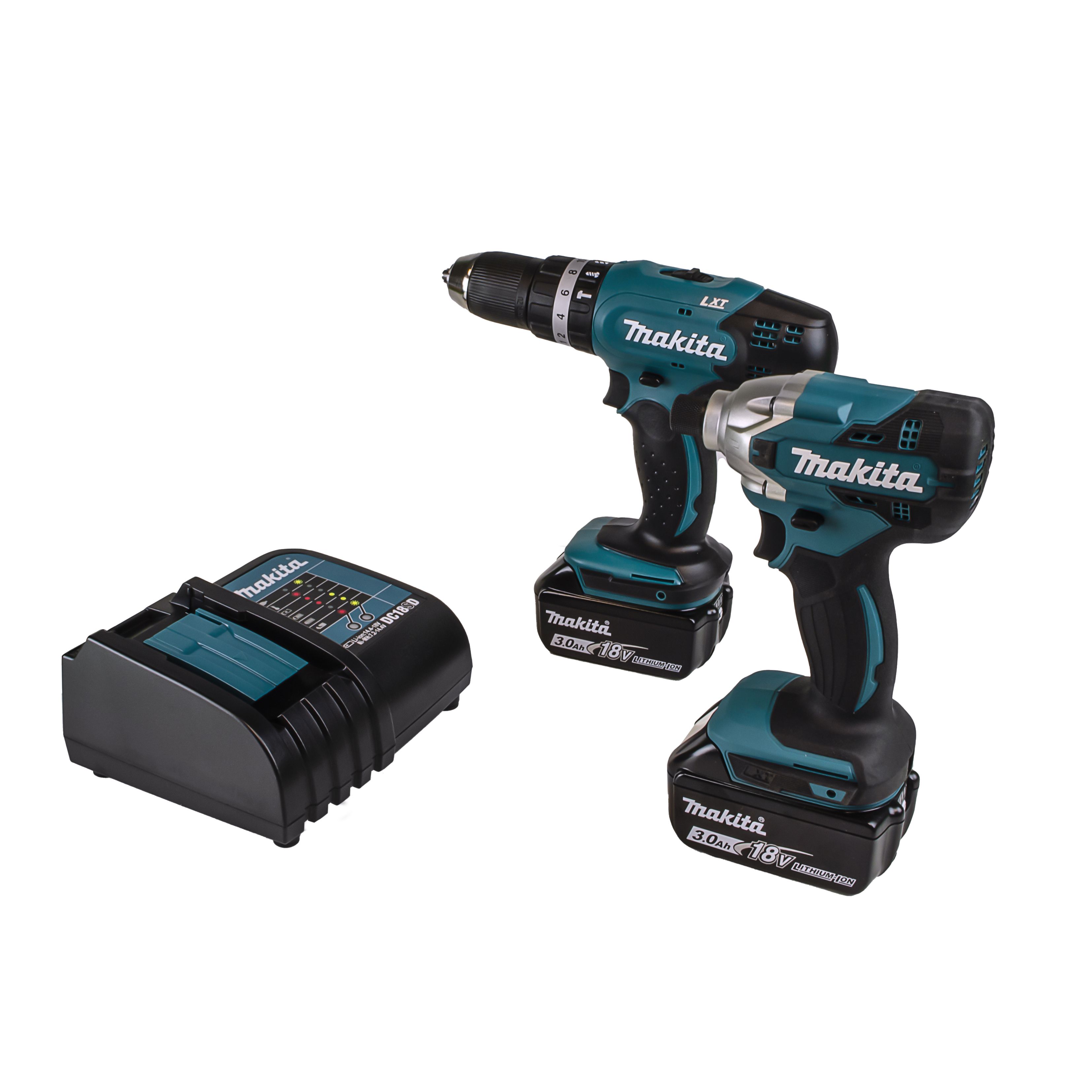Makita 18V 2 x 3 Li-ion LXT Cordless Combi drill & impact driver DLX2336F01