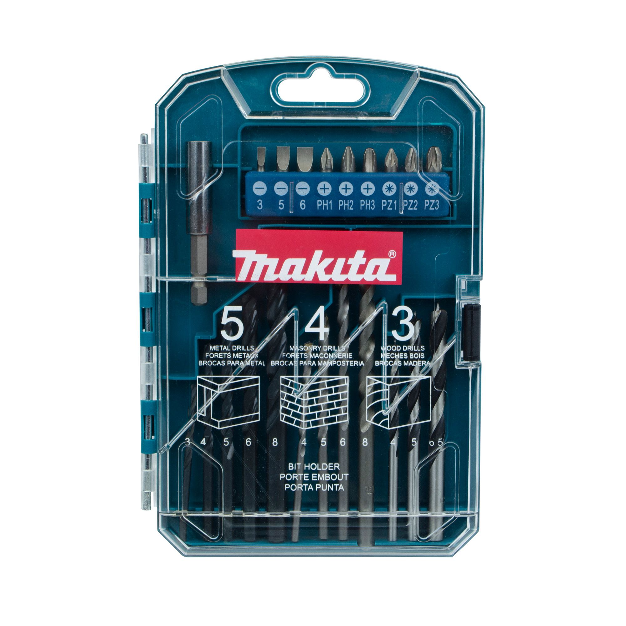 Makita 22 piece Mixed Drill & screwdriver bit set