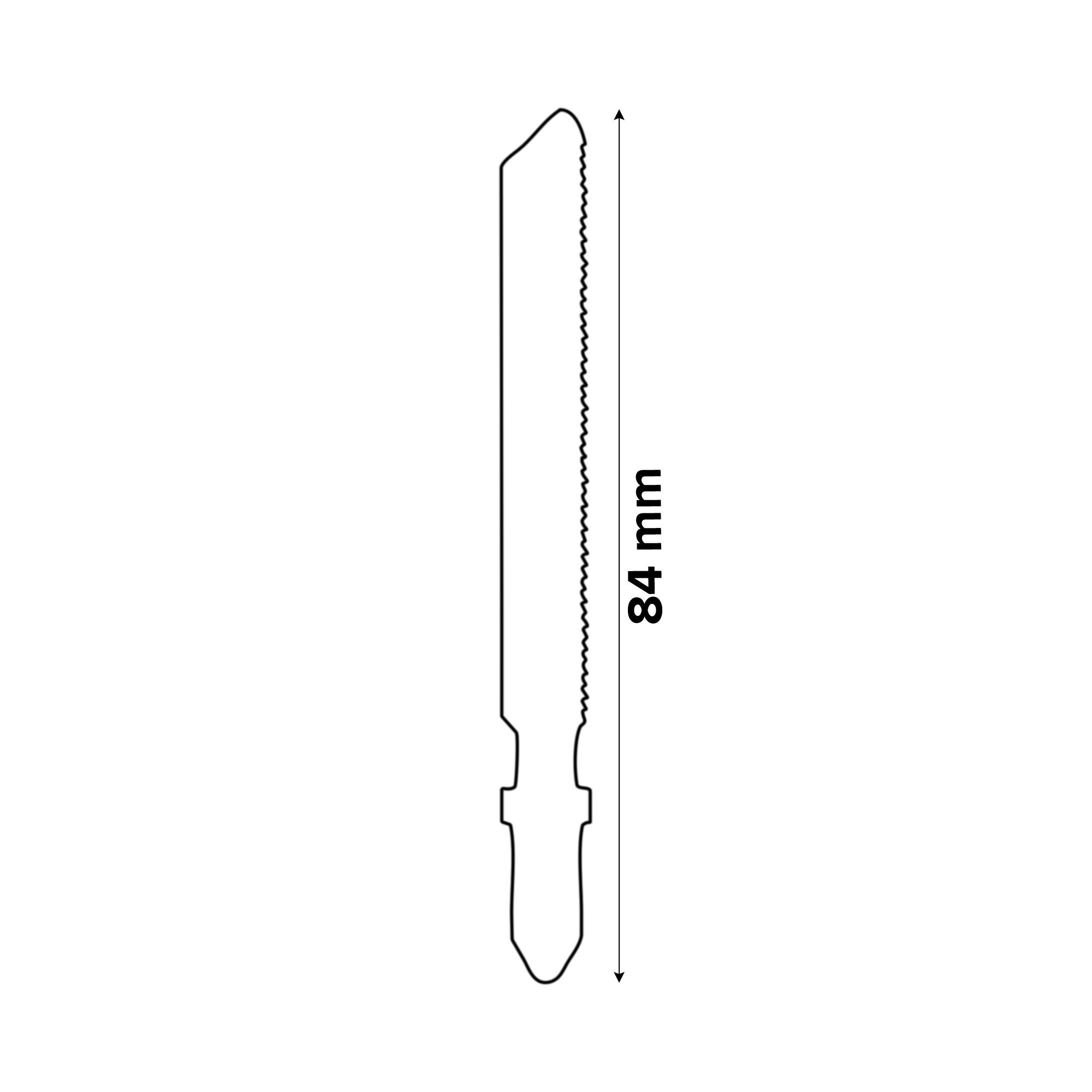 Makita Bayonet fitting Jigsaw blade A-85737 (L)50mm, Pack of 5