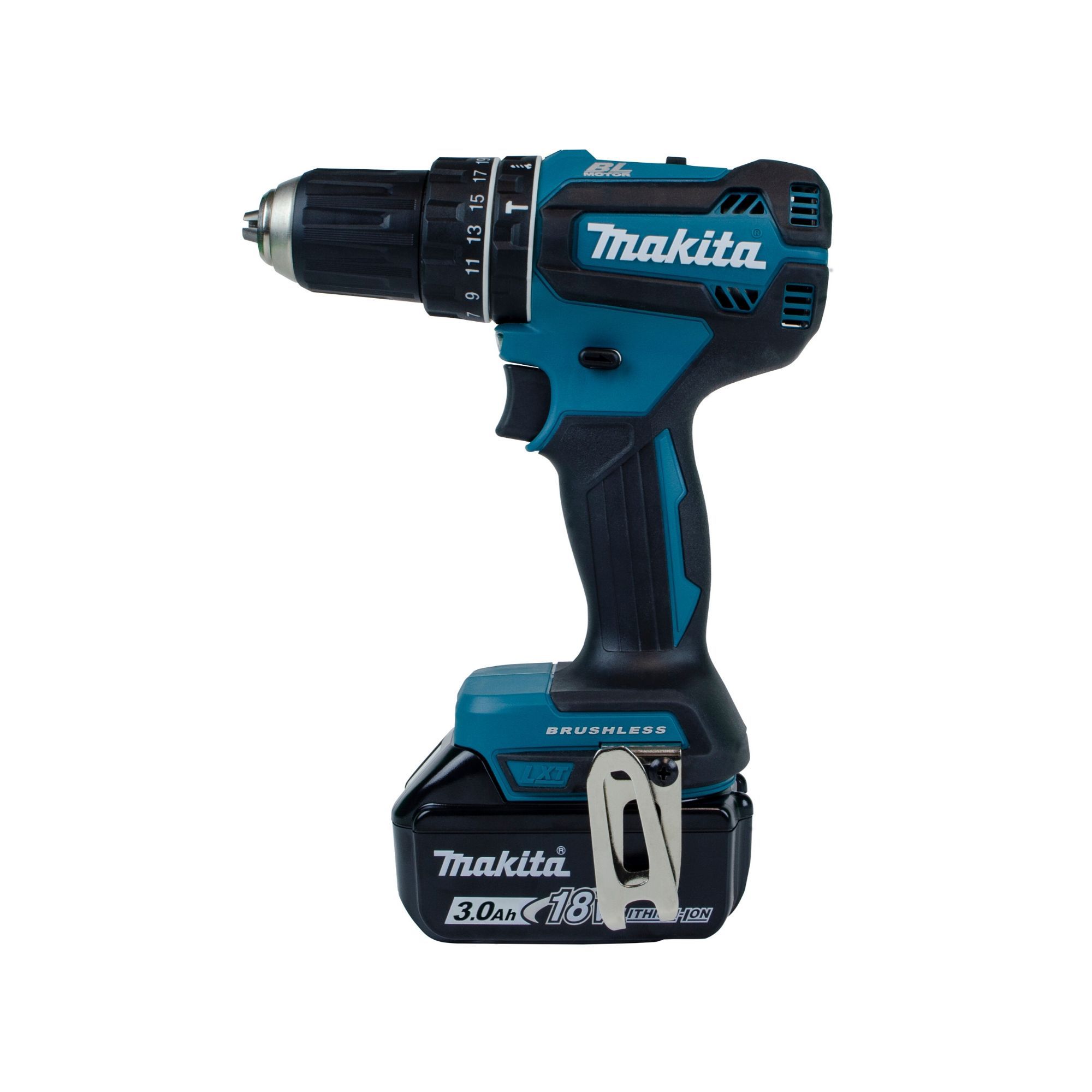 Makita 18V 2 x 2 Li-ion Brushed Cordless Combi drill HP488DAEX3