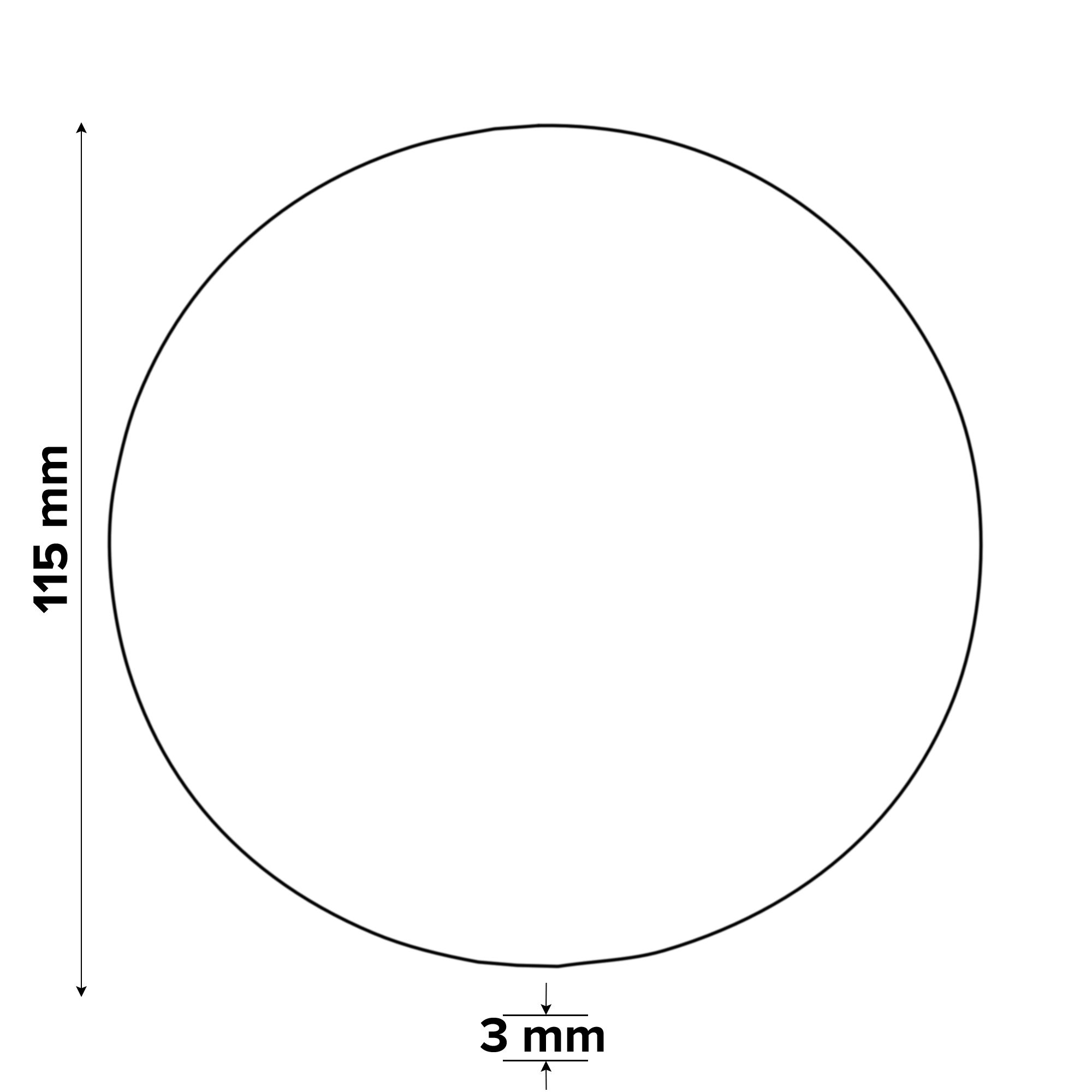 Makita Stone Cutting disc 115mm x 3mm x 22.23mm