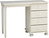 Malmo White 4 Drawer Dressing table (H)741mm (W)1003mm (D)465mm