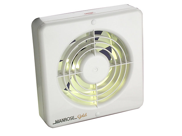 Manrose 22693 Kitchen Extractor Fan Dia 150mm Tradepoint - Cleaning A Manrose Bathroom Extractor Fan