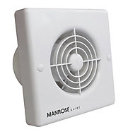 Manrose QF100T Bathroom Extractor fan (Dia)100mm
