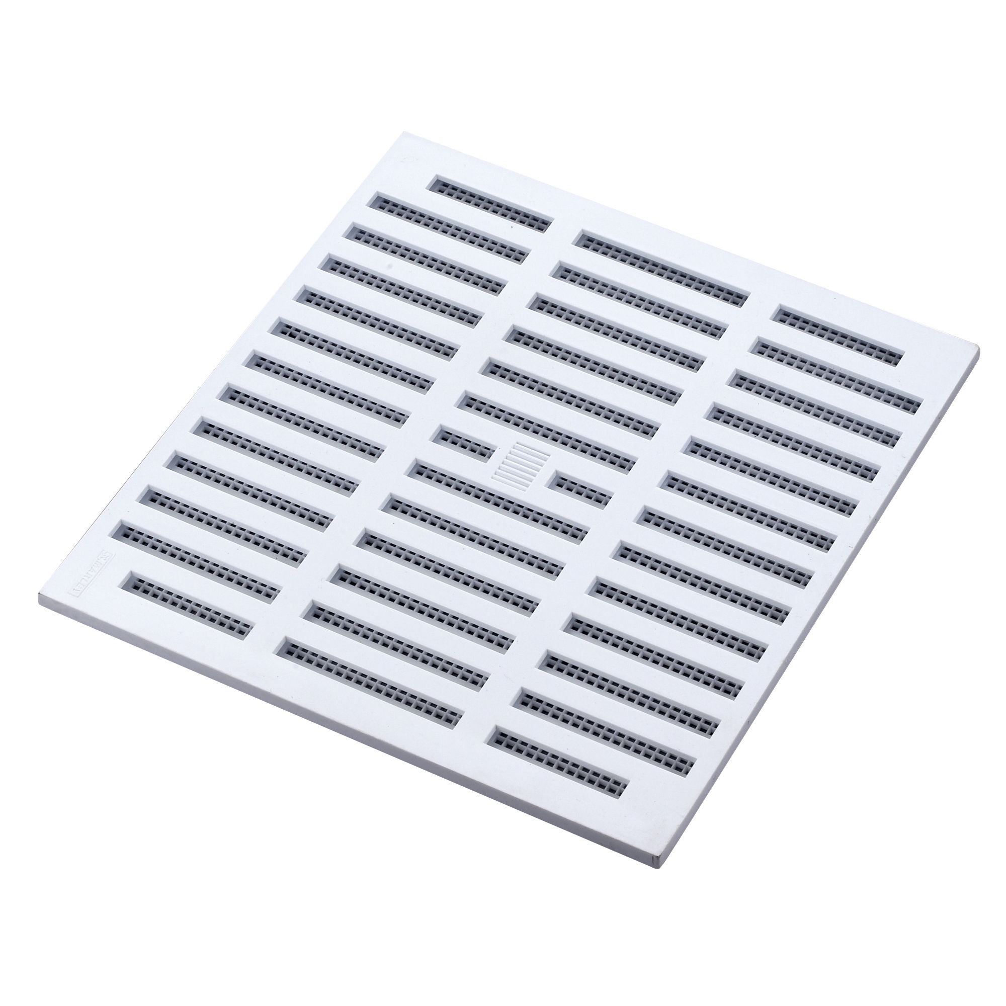 Manrose White Rectangular Adjustable vent & Fly screen V1820, (H)229mm (W)229mm